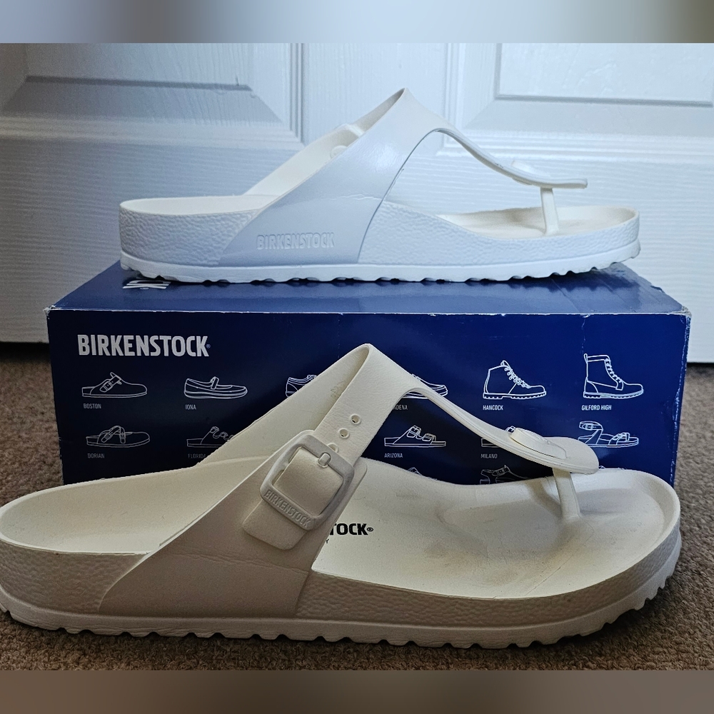 Birkenstock Gizeh EVA White Size 12